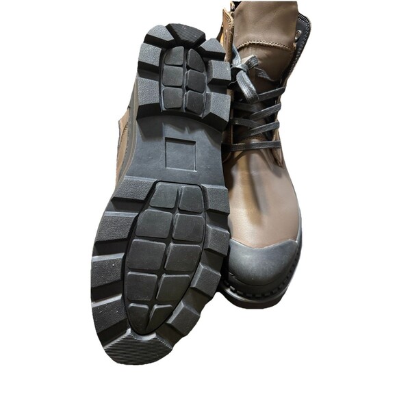 Mens Winter Lace Up Real Leather Round Toe Casual Work Motor Autumn Ankle Boots main image 4